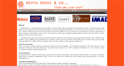 Desktop Screenshot of mehtadoshi.com